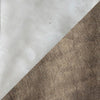 color swatch Cai Distressed Brown Leather Shearling Coat